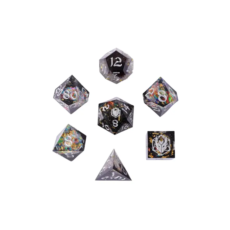 Hymgho Captured Magic RPG Dice Set: Universe Dust