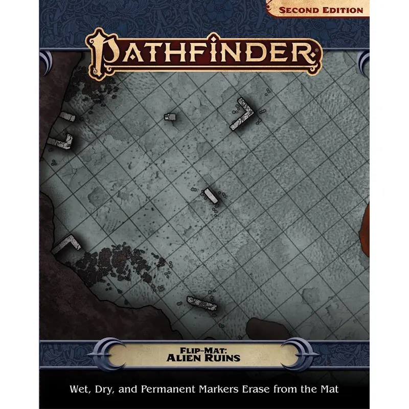 Pathfinder 2e Flip Mat Alien Ruins