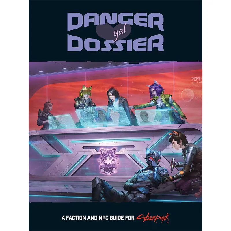 Cyberpunk RED RPG: Danger Gal Dossier