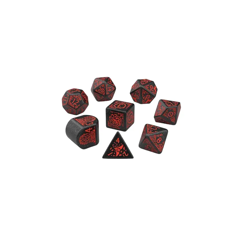 Game of Thrones 8-Die Set: Targaryen