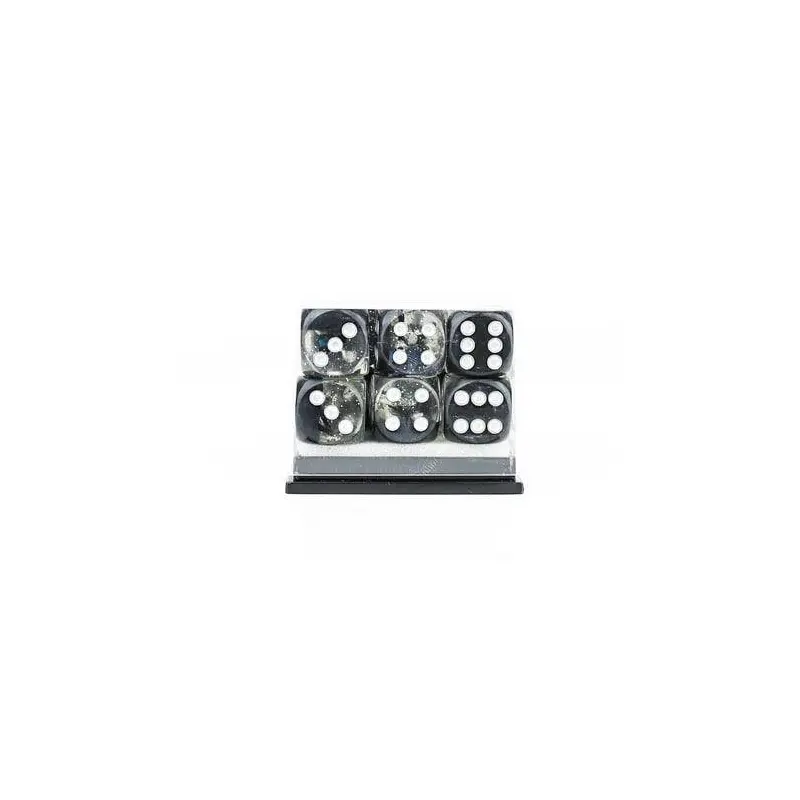 Sirius Dice 18ct 12mm d6 Dice Set Clubs