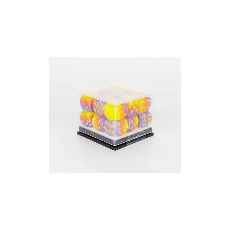 Sirius Dice 18ct 12mm d6 Dice Set Northern Lights