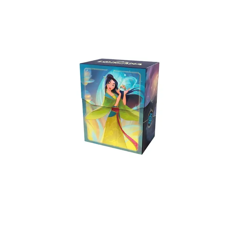 Lorcana TCG: Fabled Deck Box - Mulan