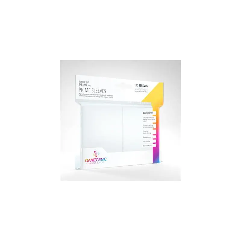 Gamegenic - PRIME SLEEVES: WHITE