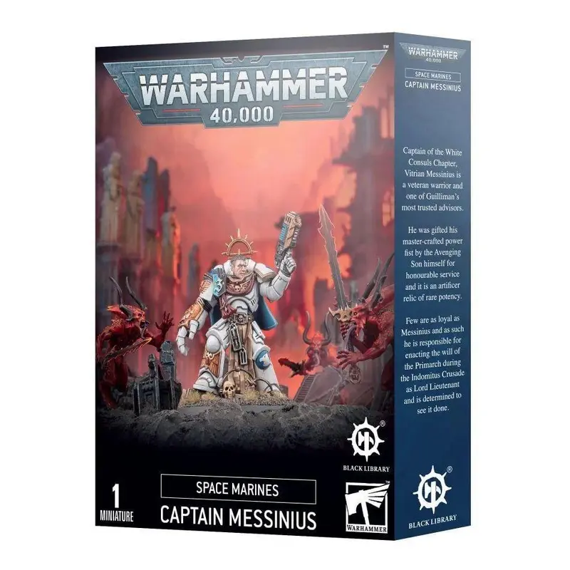 Warhammer 40K Space Marines: Captain Messinius
