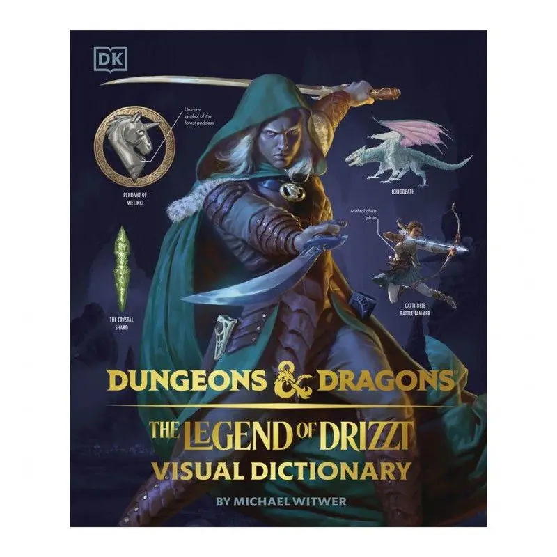 D&D Legend of Drizzt Visual Dictionary