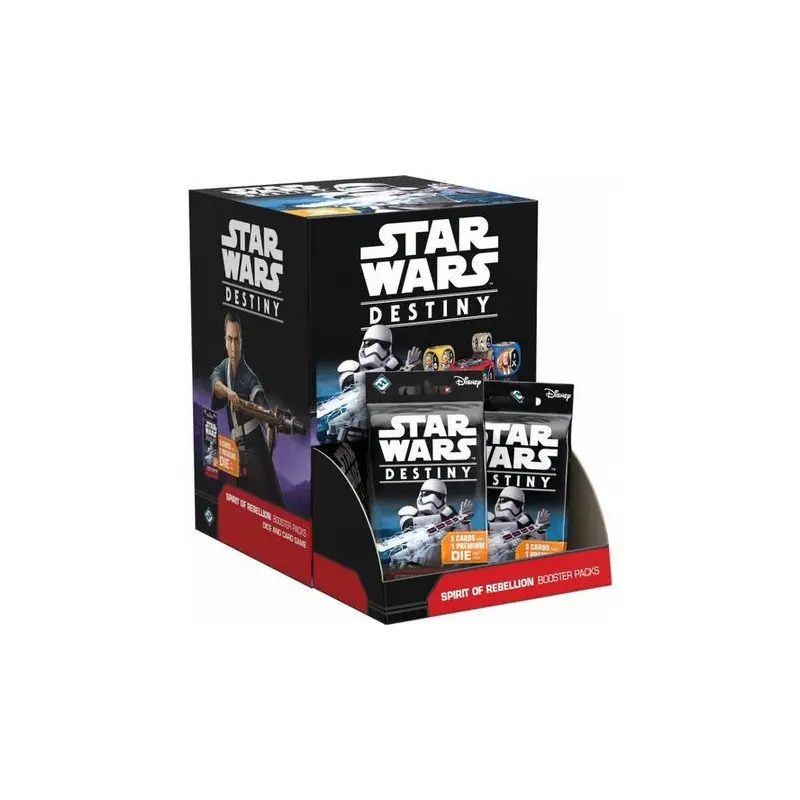 Star Wars: Destiny - Spirit of Rebellion Booster Display