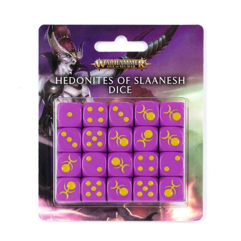 Age of Sigmar Slaanesh Dice