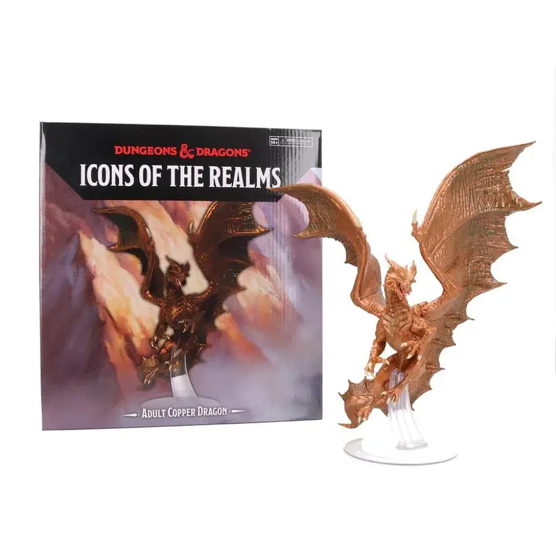 D&D Adult Copper Dragon Premium Painted Miniature