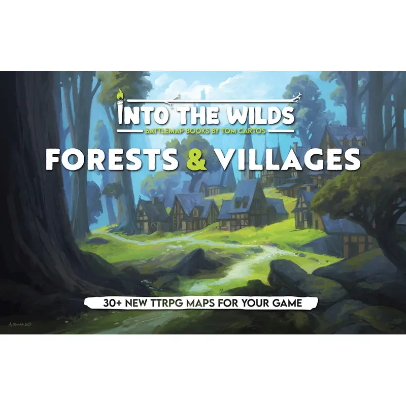 Into The Wilds Battlemaps: Forests and Villages