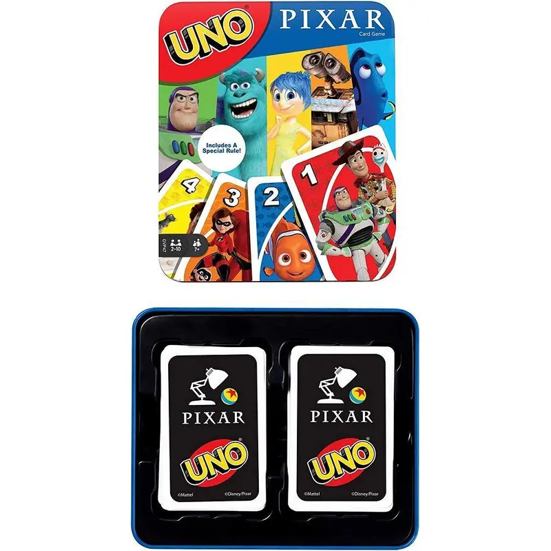 UNO Pixar 25th Anniversary Tin