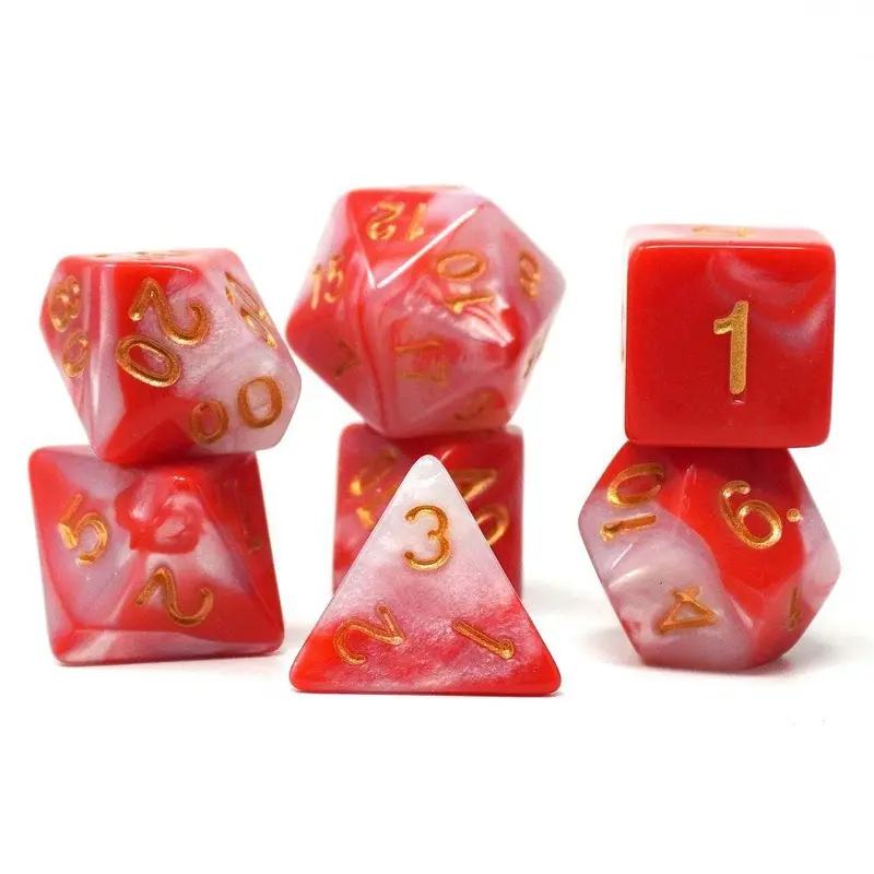 Mimic Dice 7ct Strawberry Field