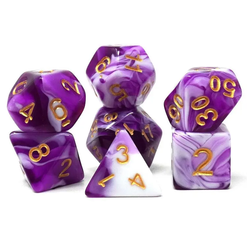 Mimic Dice 7ct Sugarplum