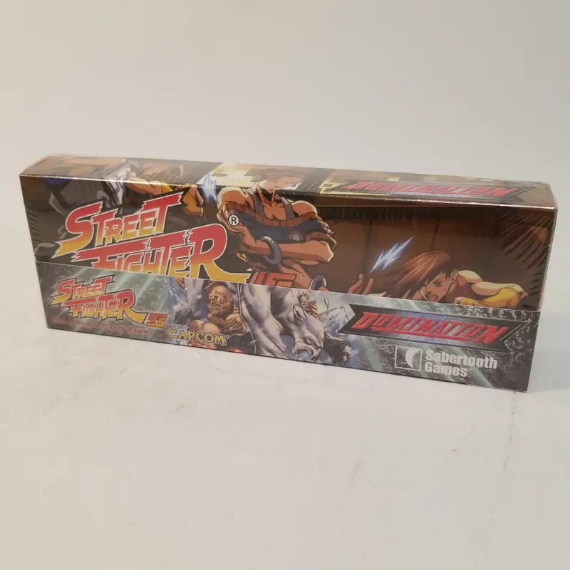 UFS CCG: Street Fighter - Domination Starter Deck Display