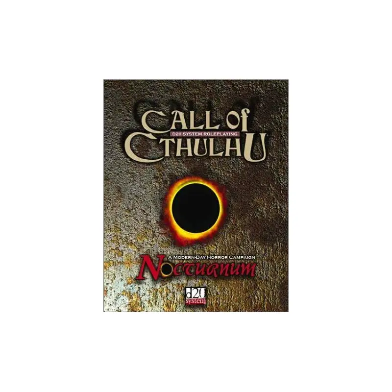 Call of Cthulhu RPG: D20 Nocturnum