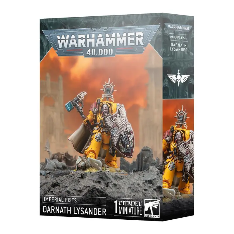 Warhammer 40K Imperial Fists Darnath Lysander