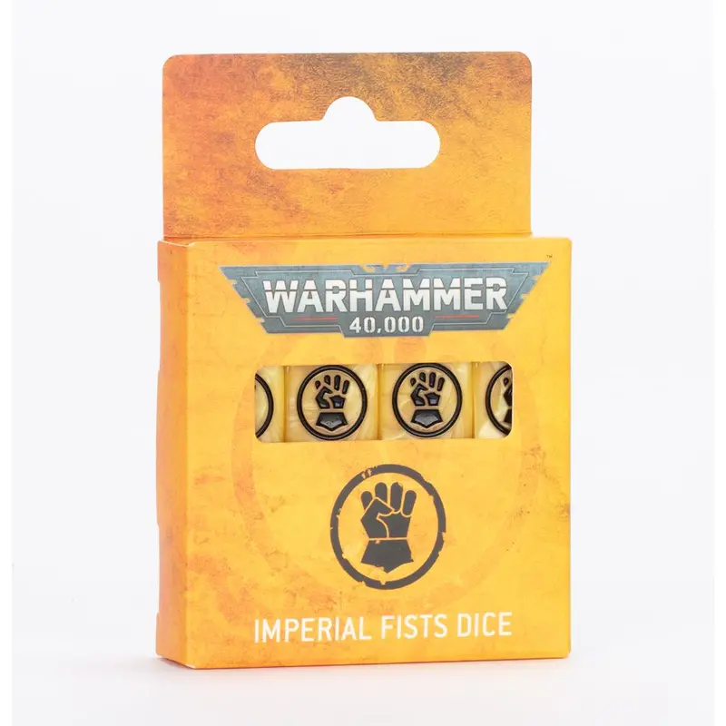 Warhammer 40K Imperial Fists Dice
