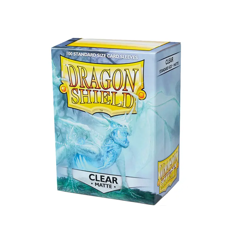 Dragon Shield Card Sleeves - Matte: Clear