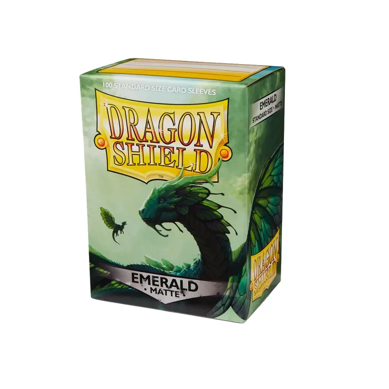 Dragon Shield Card Sleeves - Matte: Emerald
