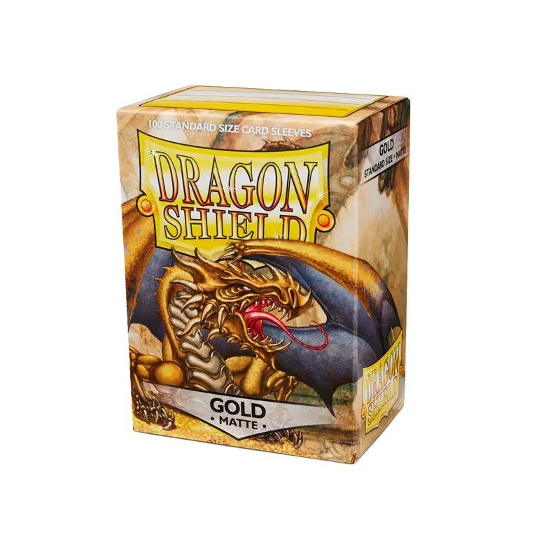 Dragon Shield Card Sleeves - Matte: Gold