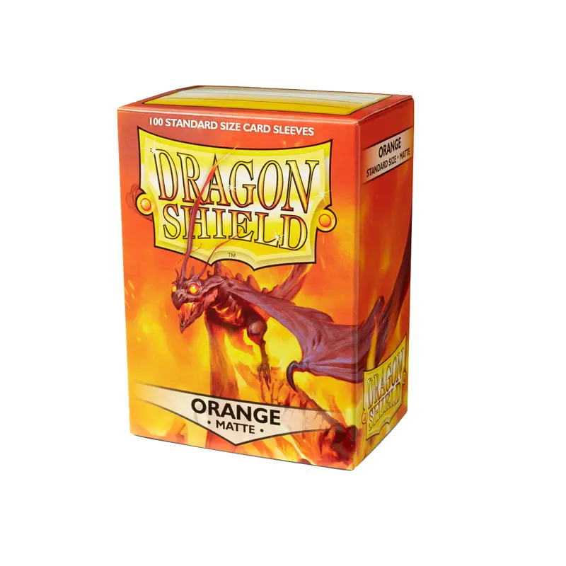 Dragon Shield Card Sleeves - Matte: Orange
