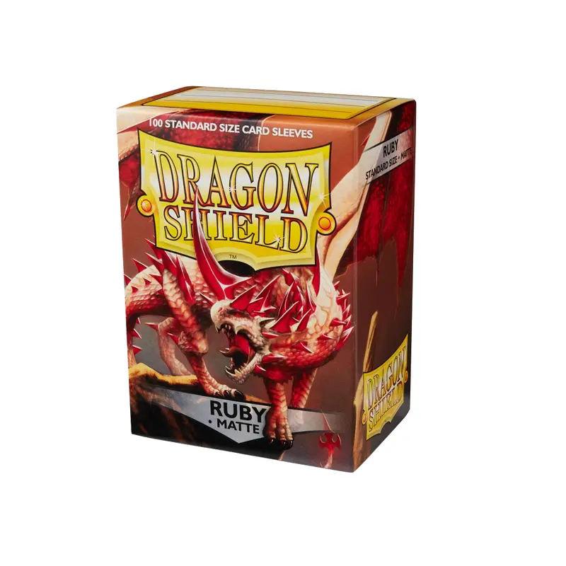 Dragon Shield Card Sleeves - Matte: Ruby