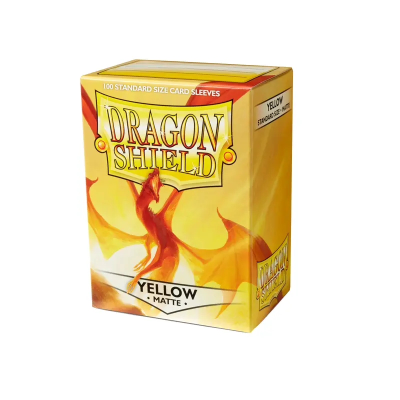 Dragon Shield Card Sleeves - Matte: Yellow