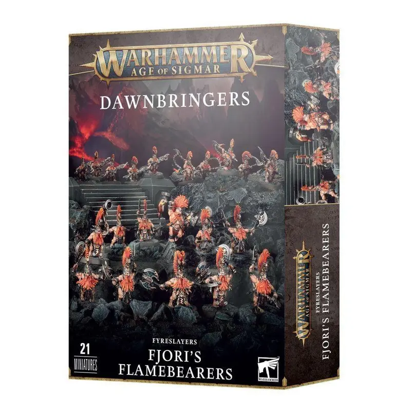 Age of Sigmar Fyreslayers Fjori's Flamebearers