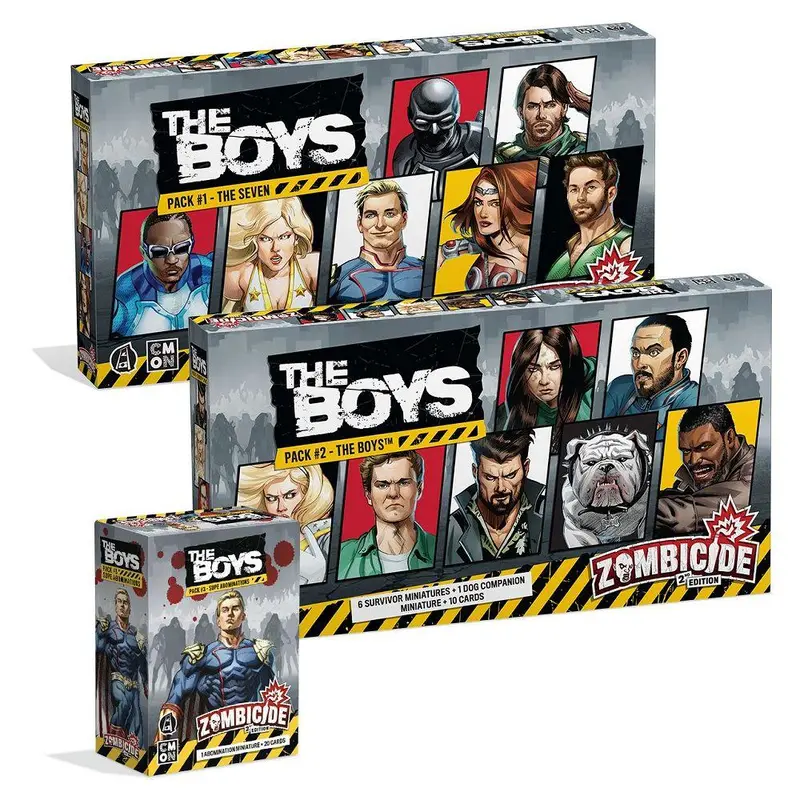 Zombicide The Boys KS Group Pack