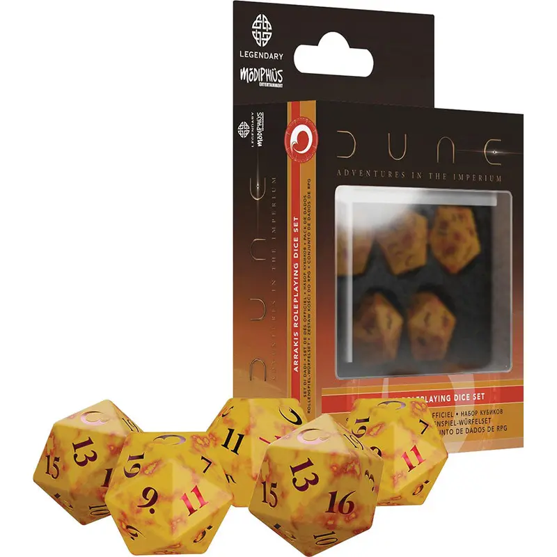 DUNE RPG: Dice Set - Arrakis