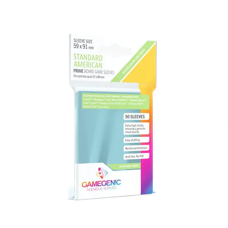Gamegenic Mini American Board Game Sleeves - Prime