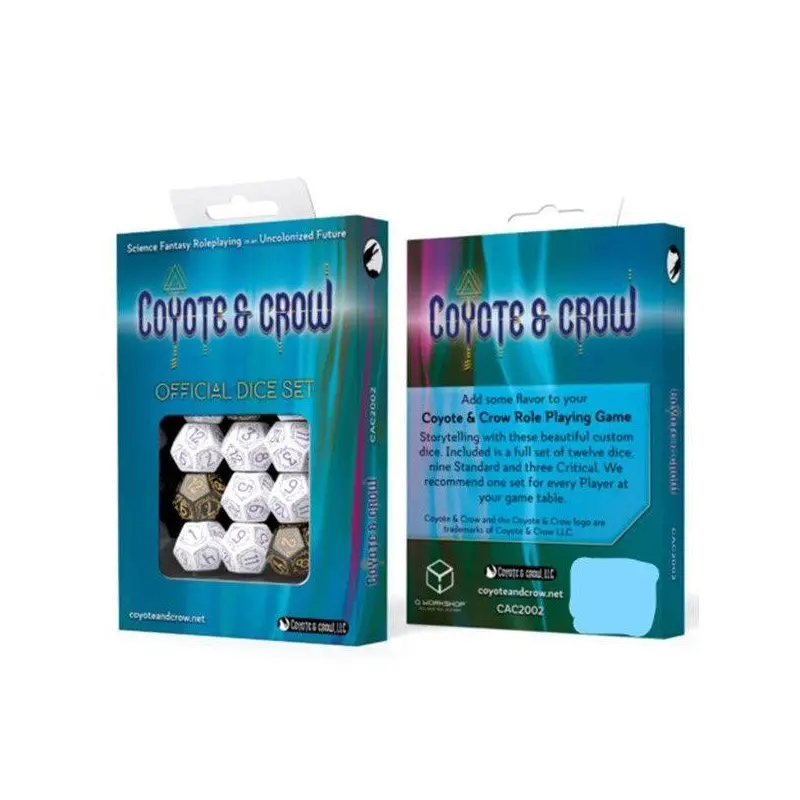 Coyote & Crow RPG Custom Dice