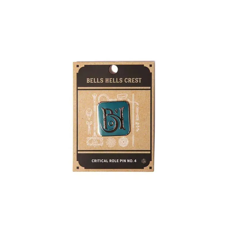 CR Bells Hells Crest Pin