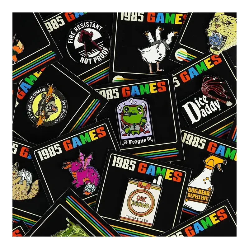 1985 Games Enamel Pin