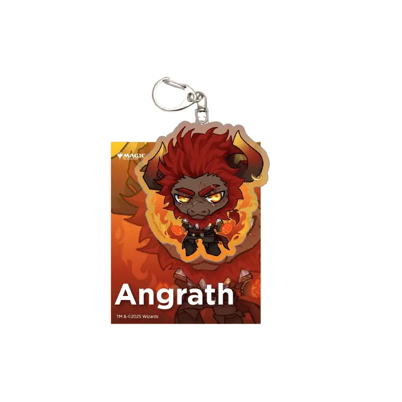 MTG Acrylic Plainswalkers Keychain - Angrath