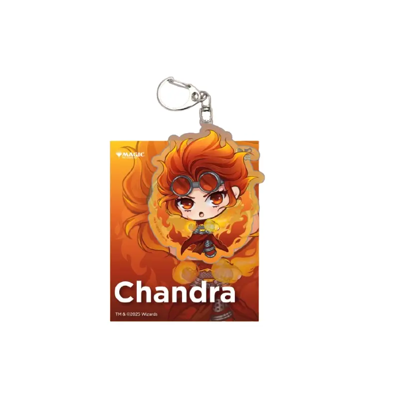 MTG Acrylic Plainswalkers Keychain - Chandra