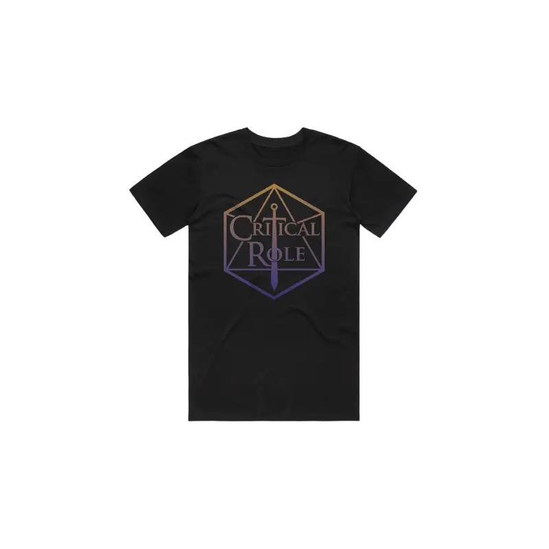 Critical Role: Gradient Logo T-Shirt - XL