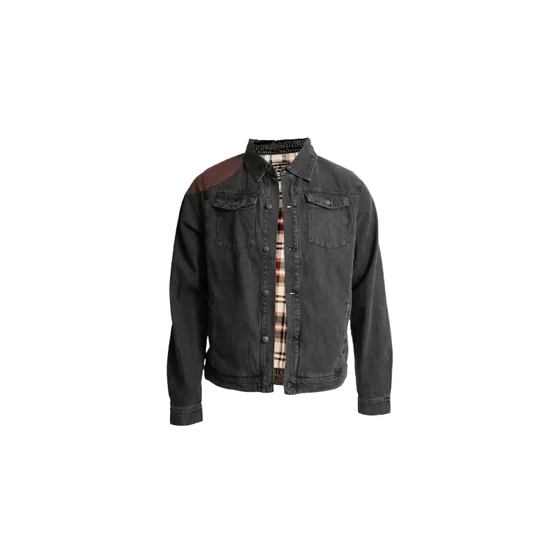 Critical Role: Grog Strongjaw Flannel Lined Denim Shirt Jacket - Large