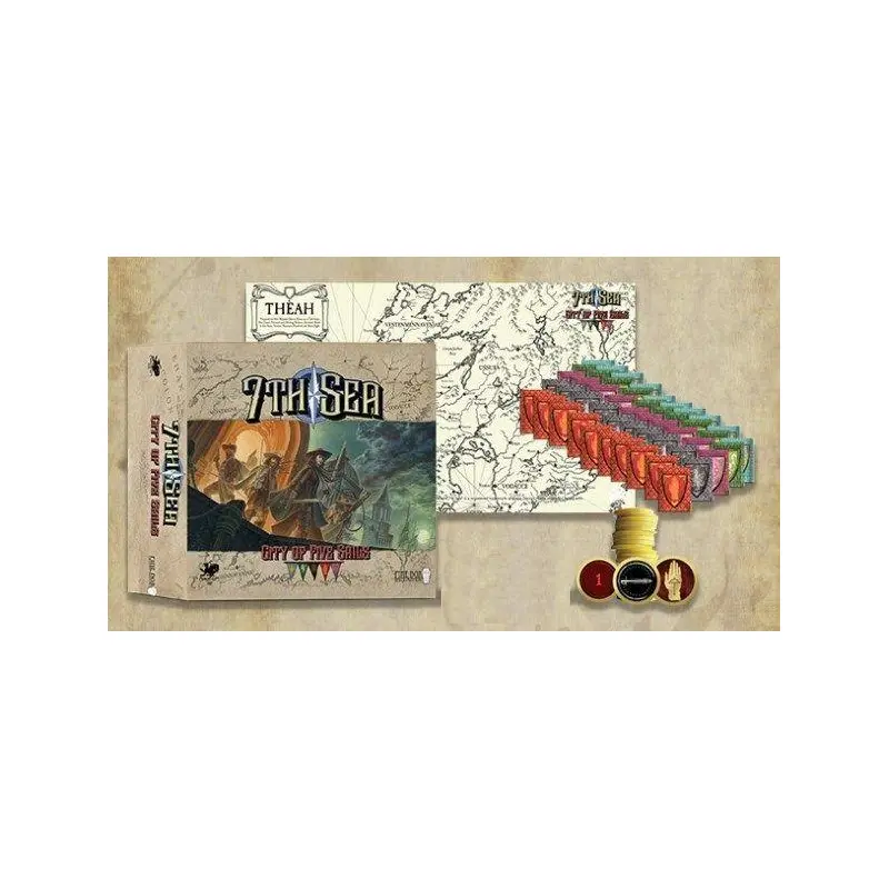 7th Sea: City of 5 Sails Kickstarter Bundle