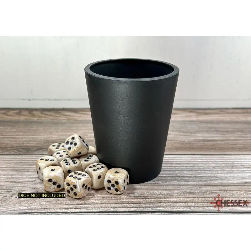 89008 Flexible Dice Cup Black