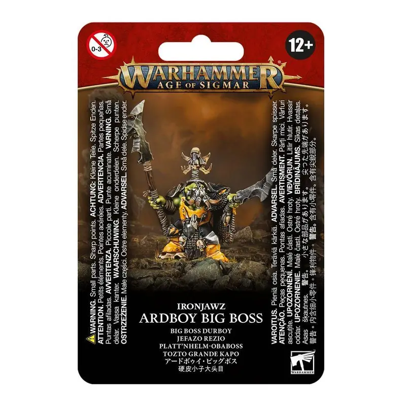 Age of Sigmar Ironjawz: Ardboy Big Boss