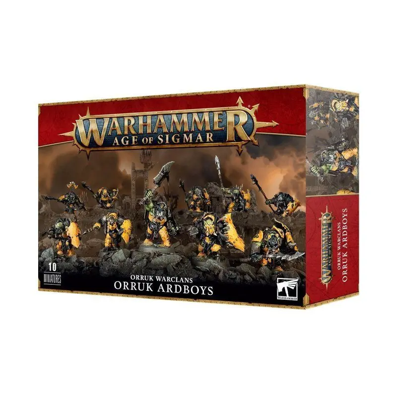 Age of Sigmar Orruk Warclans: Orruk Ardboyz