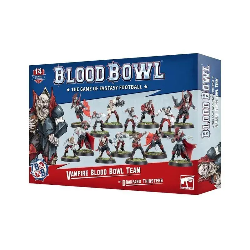 Blood Bowl Vampire Team: The Drakfang Thirsters