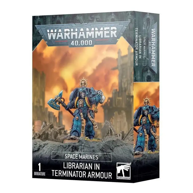 Warhammer 40K Space Marines: Librarian in Terminator Armour