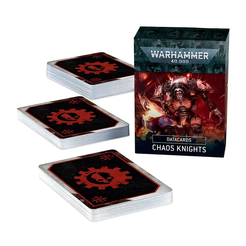 CHAOS KNIGHTS - DATACARDS