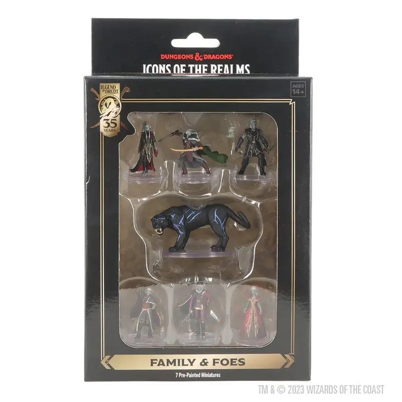 D&D Drizzt 35A Family & Foes