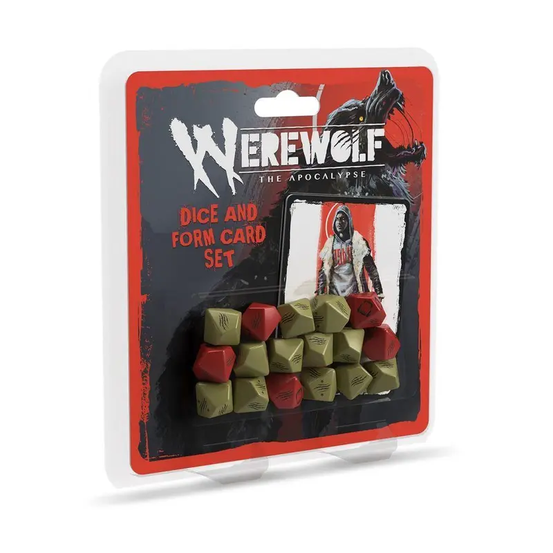 Werewolf the Apocalypse: 5E Dice & Form Cards