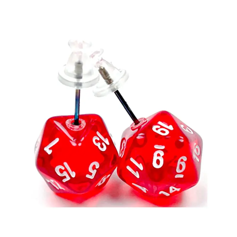 Chessex Mini d20 Earrings (24 options)
