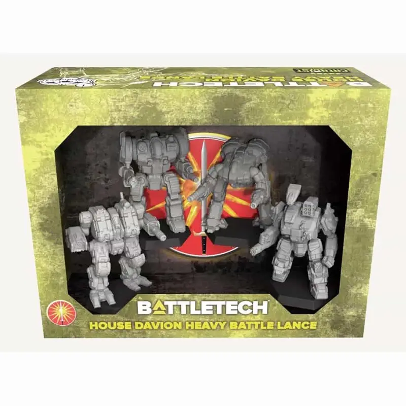 Battletech: House Davion Heavy Battle Lance