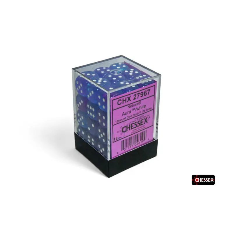 36D6 Set (12mm): Nebula Aura/White Luminary (CHX27967)